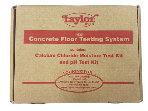 taylor moisture meter|calcium chloride moisture testing kit.